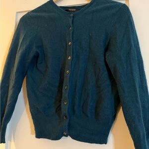 Autograph Teal Knit Cardigan